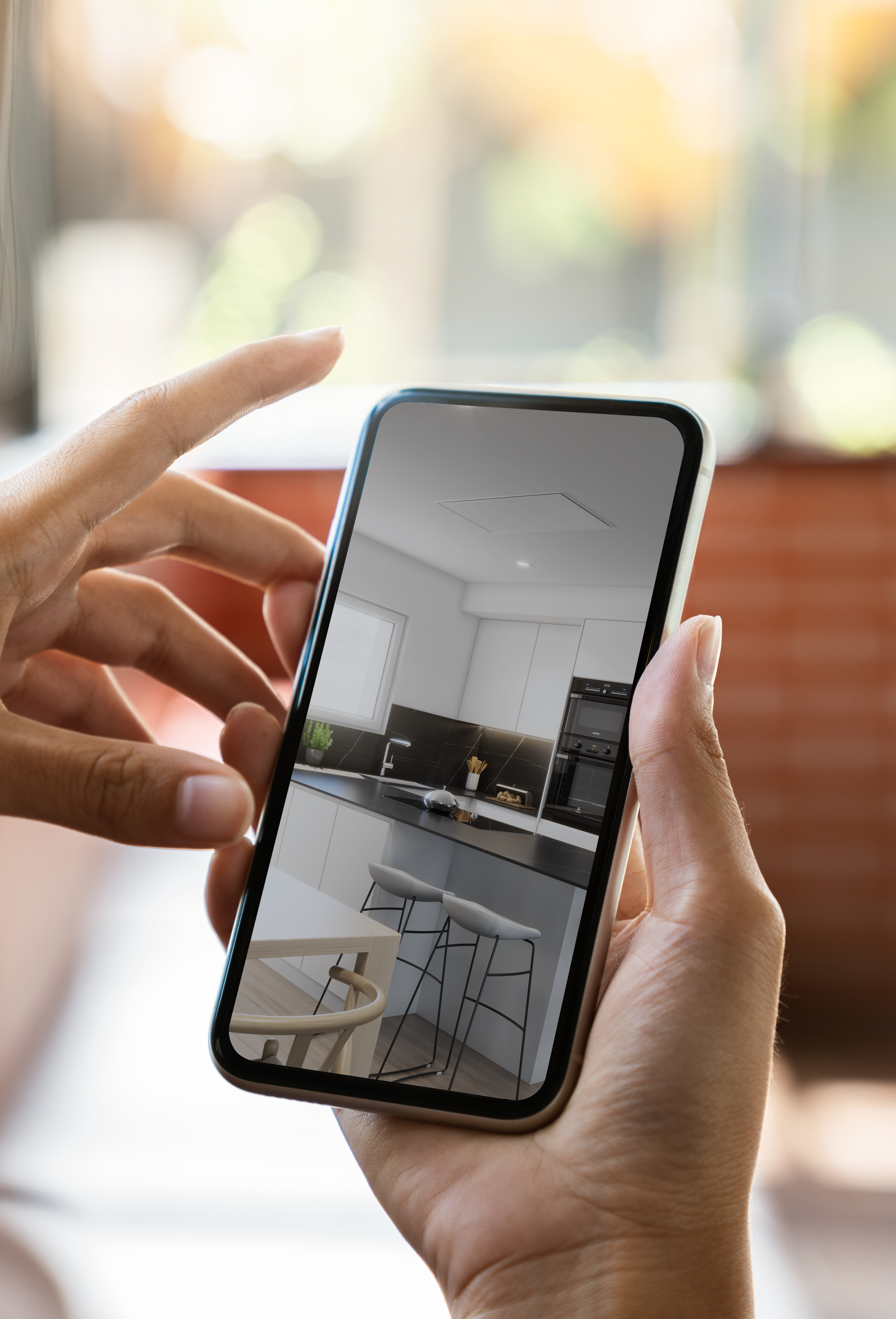 Visualization of realistic virtual tour and architecture images on Iphone and android using Virtual Tour player for real estate companies and interior designers